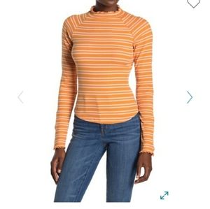 Nwt Free People Sunday afternoon cutout top M